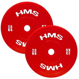 Talerz Olimpijski Pe 2 X 2.5 Kg Hms