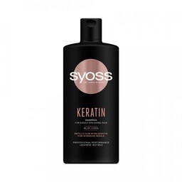 Syoss Keratin Shampoo 440ml szampon do włosów słabych