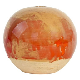 Pakamera Wazon kulisty ceramiczny, duński design, lata 60,