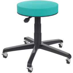 Taboret medyczny na kółkach z regulacją wysokości