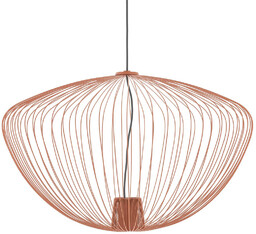 Nowodvorski Wisząca lampa druciana PUMPKIN 11494 salonowa pomarańczowy