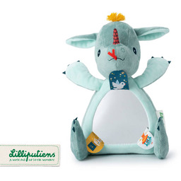 Przytulanka aktywizująca z lusterkiem A kuku Smok Joe