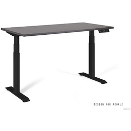 Biurko regulowane elektrycznie ACTIVE I Unique Czarny, 70x140,