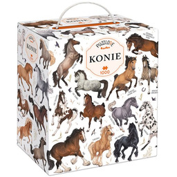 CzuCzu Puzzlove Konie 1000 elementów