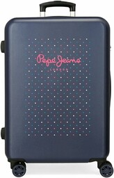 Pepe Jeans Molly Walizka, Metaliczny, 48 x 68