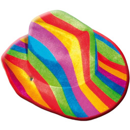Pride kowbojski kapelusz (tęczowy)
