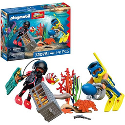 PLAYMOBIL City Action Policjant Nurek ze Skarbem, 2