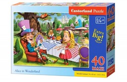 Castorland, puzzle, Alicja w Krainie Czarów, 40 el.