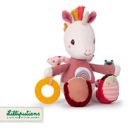 Przytulanka aktywizująca wielofunkcyjna Jednorożec Lena Lilliputiens 83555