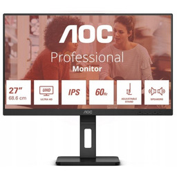 Monitor AOC U27E3UF 27inch IPS UHD Monitor