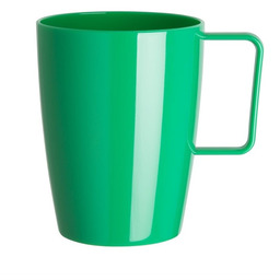 Kristallon Poliwęglanowy Kubek z uchwytem Zielony 284ml (12