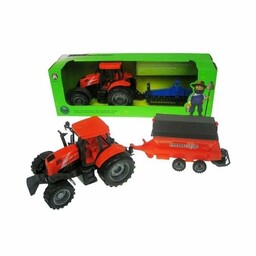Traktor z maszyną 43 cm 2 rodzaje pług,