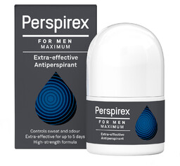 Perspirex For Men Maximum Antyperspirant roll-on, 20 ml
