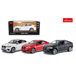 Autko Metalowe 1:24 BMW X6M Czarny RASTAR