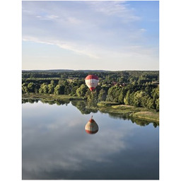 Lot balonem Mikołajki