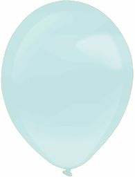 amscan 9905357 100 balonów lateksowych perłowych, miętowa zieleń