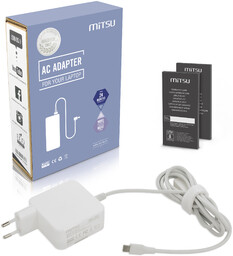 Mitsu Zasilacz 45W USB type C USB-C (white)