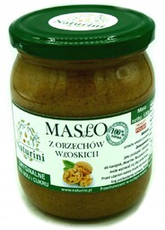 MASŁO Z ORZECHÓW WŁOSKICH POLSKIE 100% SMOOTH 530g