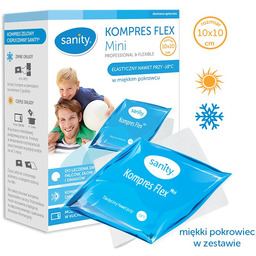 Sanity Kompres żelowy zimno-ciepły Flex Mini 10 x