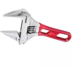 Klucz nastawny krótki 140mm, zakres szczęk 0-34mm, CRV