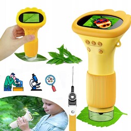 Mikroskop Kieszonkowy Dla Dzieci, Zabawka Mikroskop Mobilny