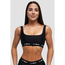 GymBeam Góra od bikini Sporty Black XS
