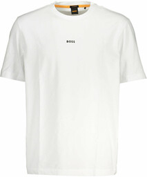 BIAŁY T-SHIRT MĘSKI Z KRÓTKIM RĘKAWEM HUGO BOSS