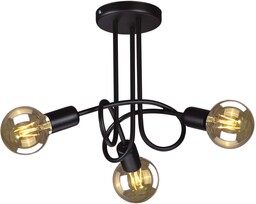 LAMPA sufitowa Deze K-3620 Kaja metalowa OPRAWA loftowy