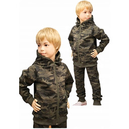 Dres Komplet Dresy Moro zamek roz 116