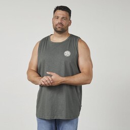 Duża Koszulka Męska TANK TOP Grafitowa NORTH LATITUDE