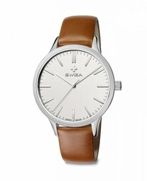 Zegarek damski Swiza Stella, Sst, white, brown WAT.0631.1004