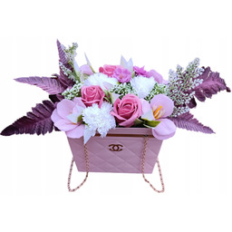 Flower Box Duży Kwiaty Mydlane Bukiet Róże Urodziny