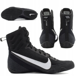 Buty Do Boksu Męskie Nike Machomai 3 Czarno-Białe