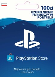 Sony PlayStation Network 100 zł Doładowanie portfela PSN