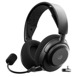 SteelSeries Arctis Nova 3 Wireless Nauszne Czarny Słuchawki
