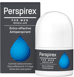 Perspirex For Men Regular Antyperspirant roll-on, 20 ml