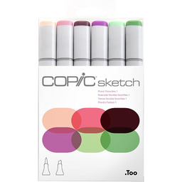 COPIC Sketch Marker Set "Floral Favorite 1"