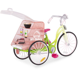 Rower do cateringu dla lalki 46cm lub podobnej