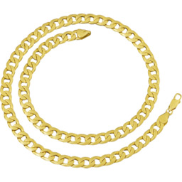 Złoty Męski łańcuszek Pancerka 6,50 mm pr 585