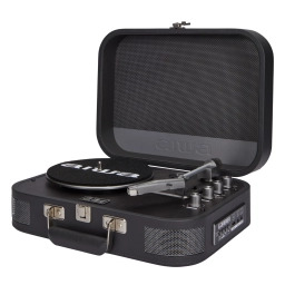 Aiwa VPX-1951/TN Walizkowy Półautomatyczny Napęd paskowy Bluetooth Tytanowy