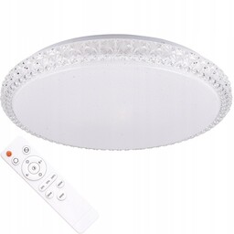 Lampa Sufitowa Plafon Led Cct Biała Ciepła Zimna