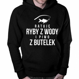 Ratuję ryby z wody i piwo z butelek