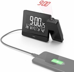 Hama Budzik z projektorem ze złączem USB (cyfrowy
