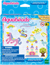 Aquabeads, Pastelowe bajkowe koraliki zestaw uzupełniający, 31506