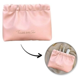 ECARLA Kosmetyczka saszetka różowa KS147R