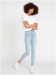 spodnie VOLCOM - Liberator High Rise Retro Blue