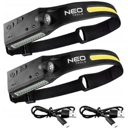 2x 99-097 Latarka Czołowa Led Belt 2