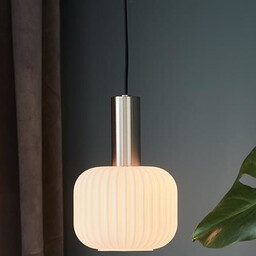 LAMPA wisząca SOBER 108122 Markslojd plisowana OPRAWA szklany