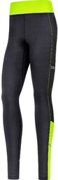 GORE WEAR Damskie legginsy R3 Thermo czarny czarny/neonowy