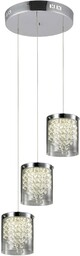 Lampa wisząca Cantos 3xLED transparentna LP-1114/3C - Light